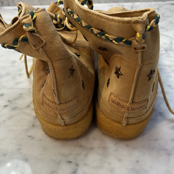 Free People x Laidback London Argo Stars Lave Up Boots Size 38 EU / 7 US - Picture 12 of 14